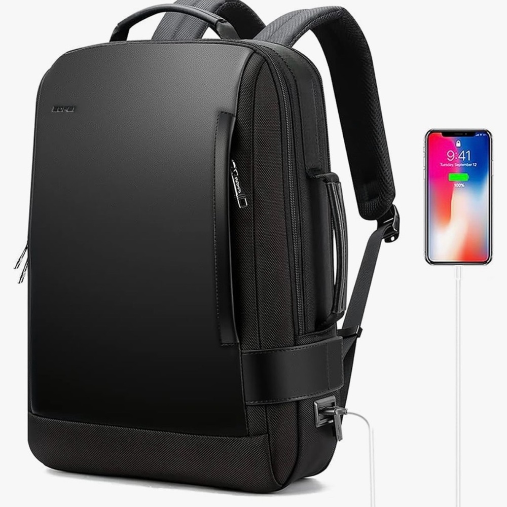 Black Antitheft Backpack New W/O Tags - image 1